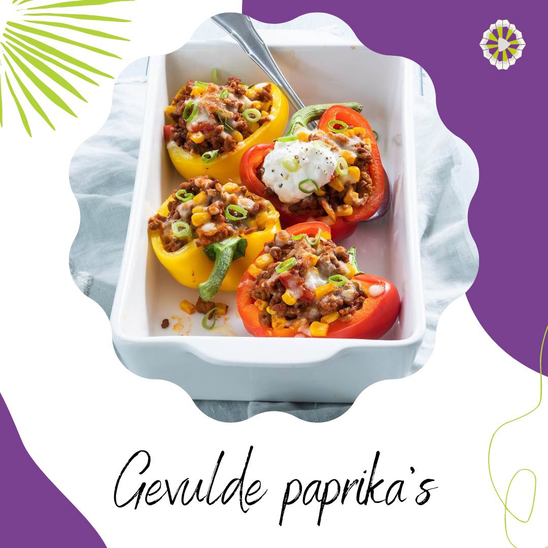 Recept Gevulde Paprika Westland Gezond